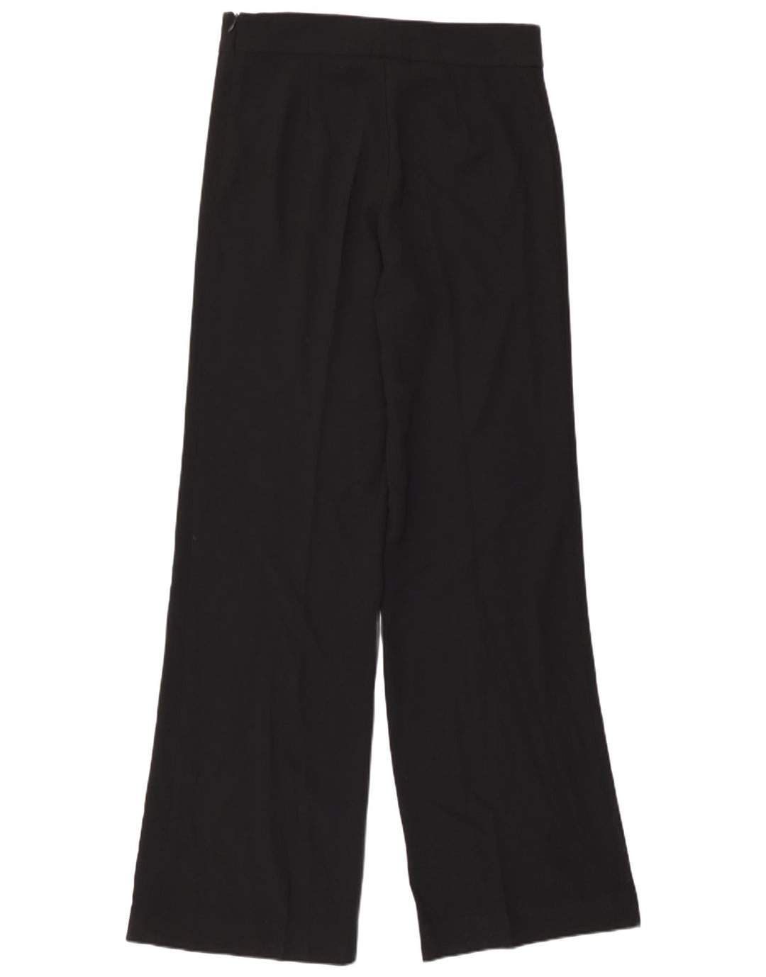 Pantaloni casual a gamba larga da donna Zara medi W30 L33 poliestere nero