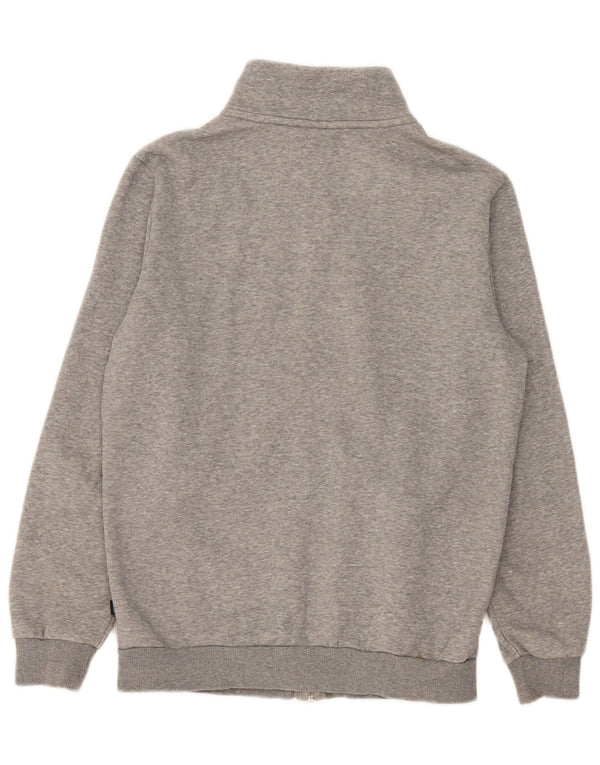 Giacca da ginnastica da uomo Puma Small in cotone chiazzato grigio
