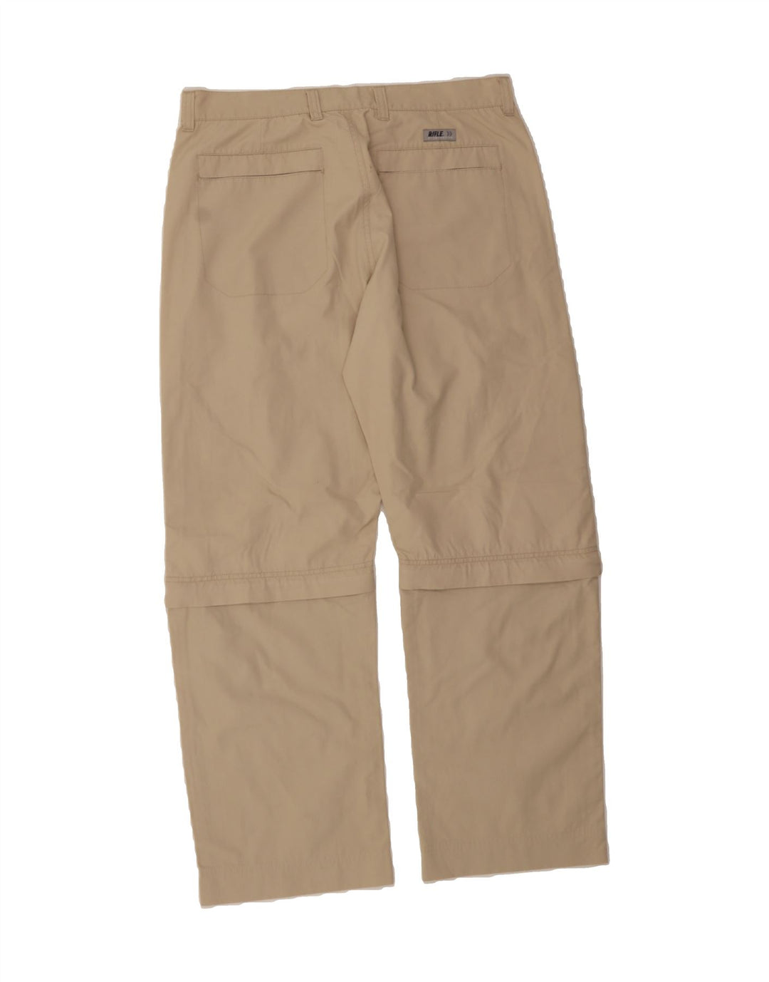 RIFLE Mens Straight Cargo Trousers W36 L30 Beige Cotton Vintage Rifle and Second-Hand Rifle from Messina Hembry 