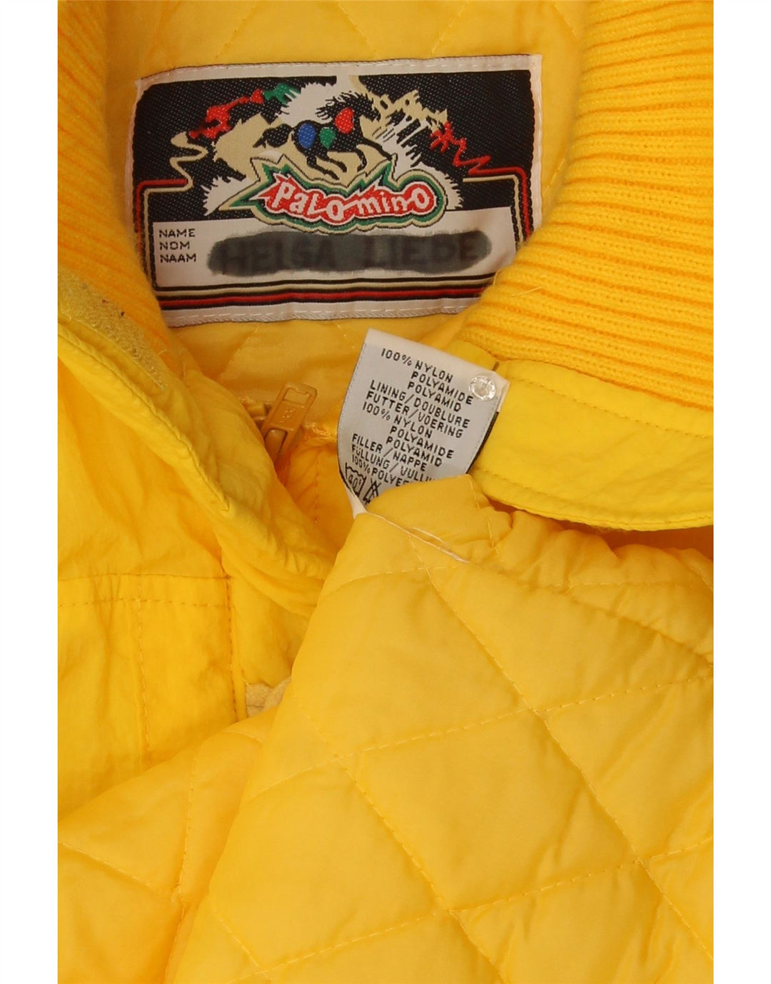 Borsone da donna Palomino UK 16 Large Giallo Nylon