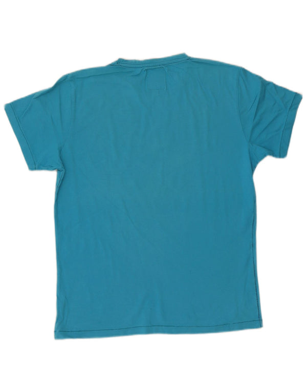 Jack & Jones T-shirt grafica da uomo Baltimora Top grande in cotone blu