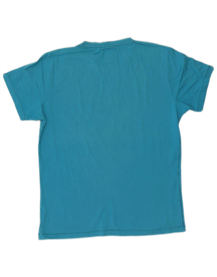 Jack & Jones T-shirt grafica da uomo Baltimora Top grande in cotone blu