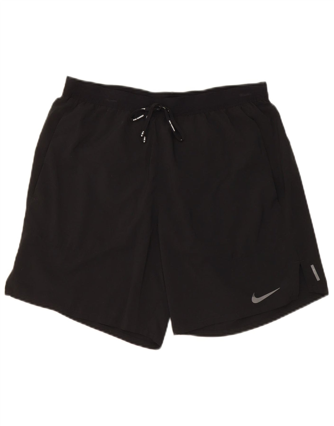 Pantaloncini sportivi Nike da uomo piccoli in poliestere nero