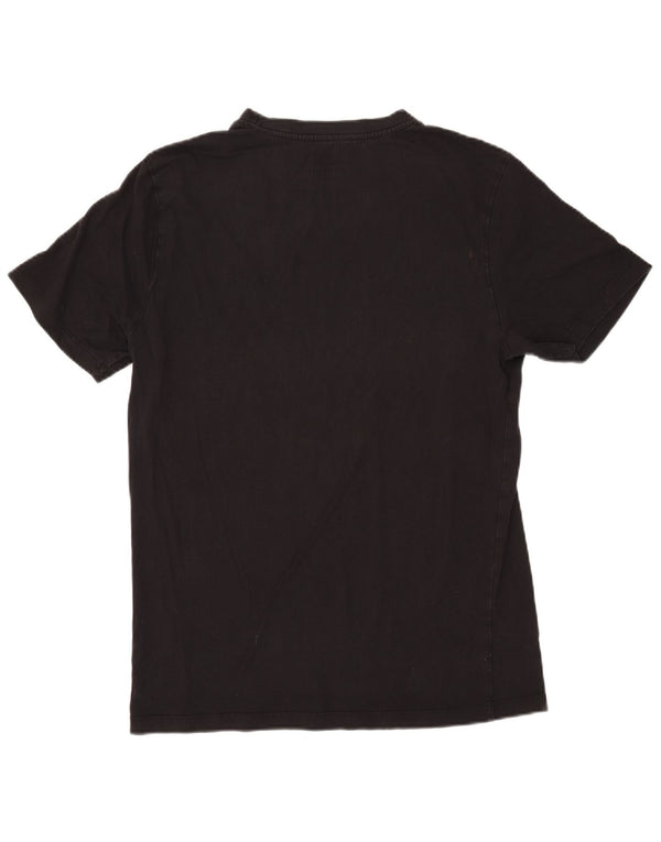 T-shirt da uomo Nike Top grande in cotone nero