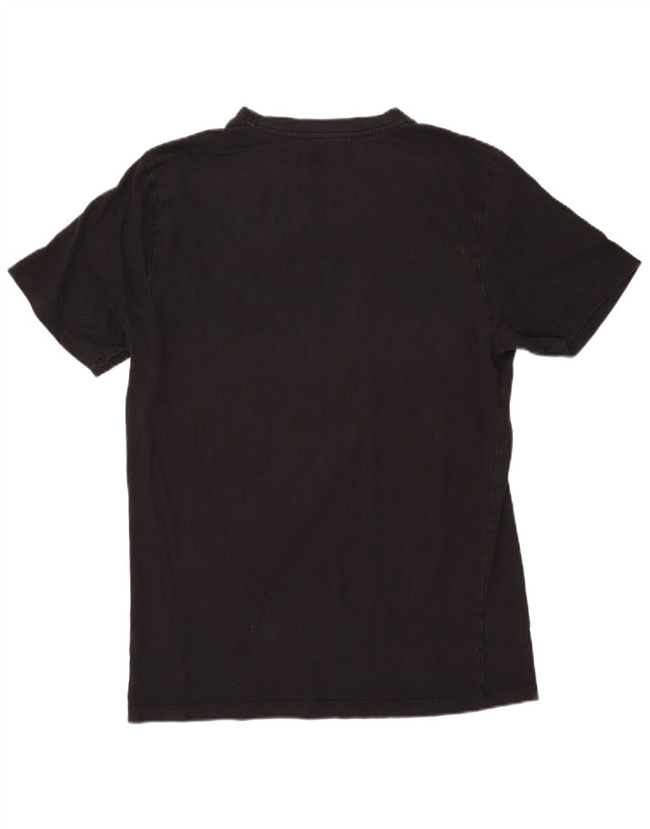 T-shirt da uomo Nike Top grande in cotone nero