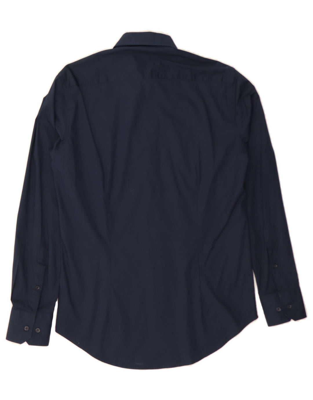 DACK'S Mens Shirt Medium Navy Blue Cotton Vintage Dack's and Second-Hand Dack's from Messina Hembry 