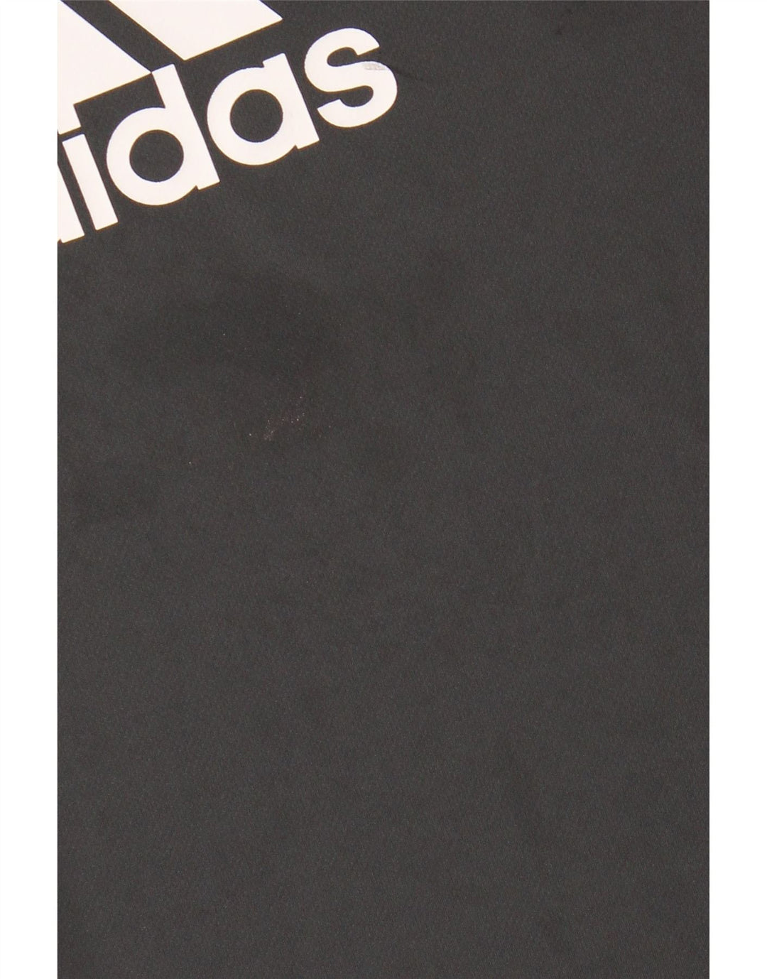 T-shirt grafica da ragazzo Adidas Top 9-10 anni in poliestere grigio