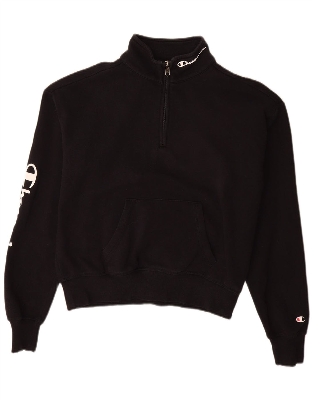 Felpa con grafica oversize da donna Champion UK 10 Small Nera