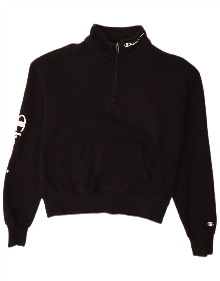 Felpa con grafica oversize da donna Champion UK 10 Small Nera