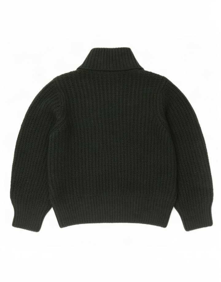 Maglione maglione a collo alto da donna Marks & Spencer UK 14 Verde medio