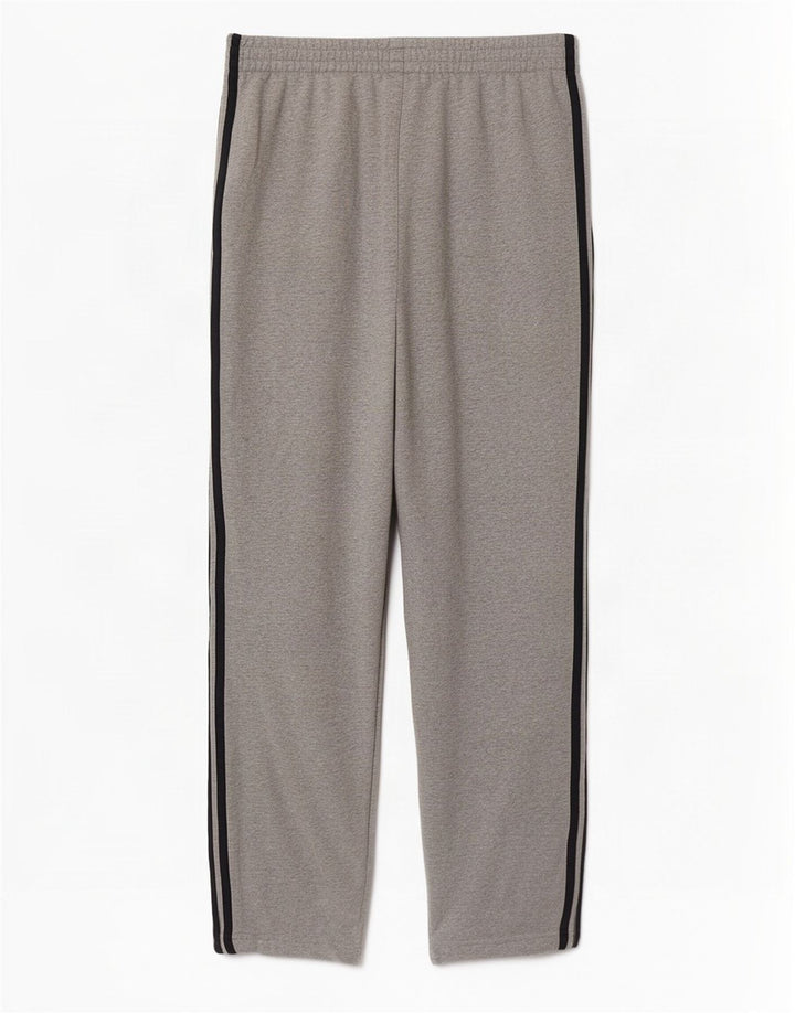 Pantaloni da tuta da uomo Adidas Large in cotone chiazzato grigio