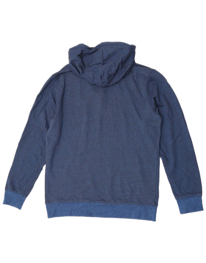 JACK & JONES Felpa con cappuccio grafica da uomo grande blu