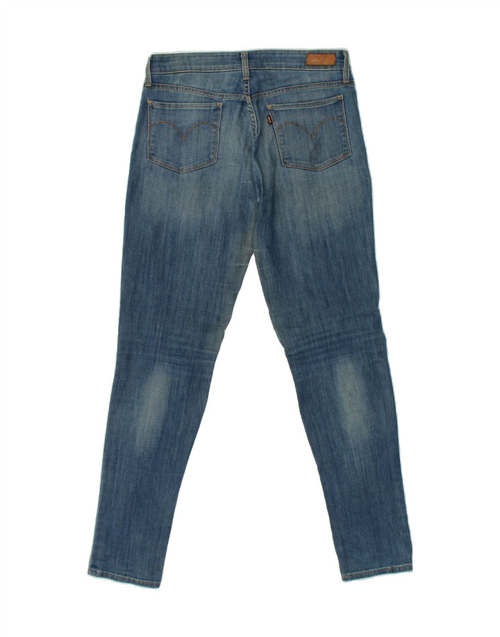 LEVI'S Womens Slight Curve Skinny Jeans W29 L33 Blue Cotton Vintage Levi's and Second-Hand Levi's from Messina Hembry 