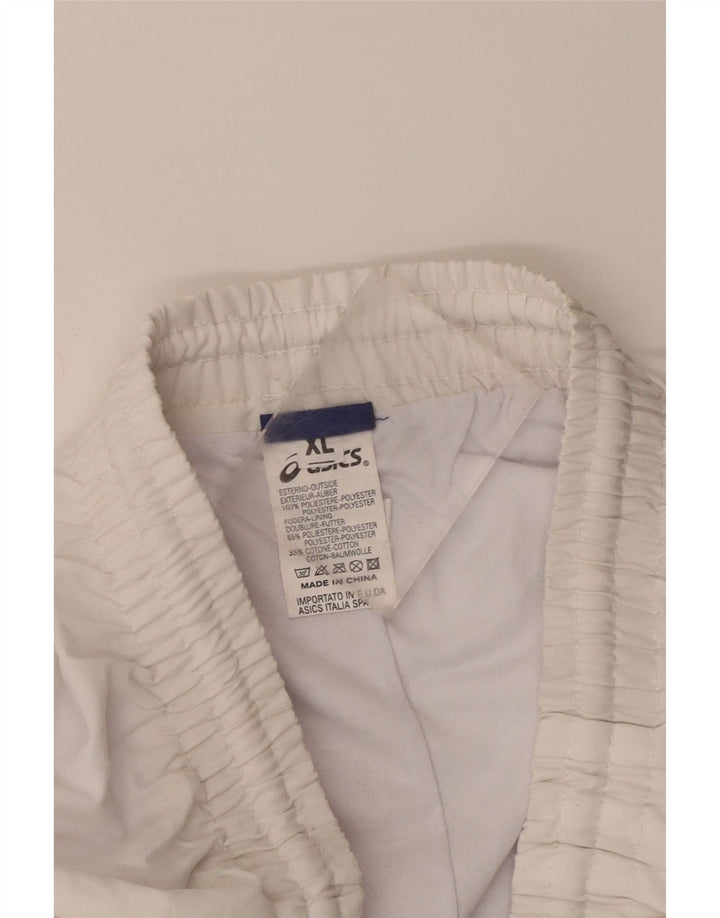 Pantaloni da tuta da uomo Asics Joggers XL Poliestere bianco