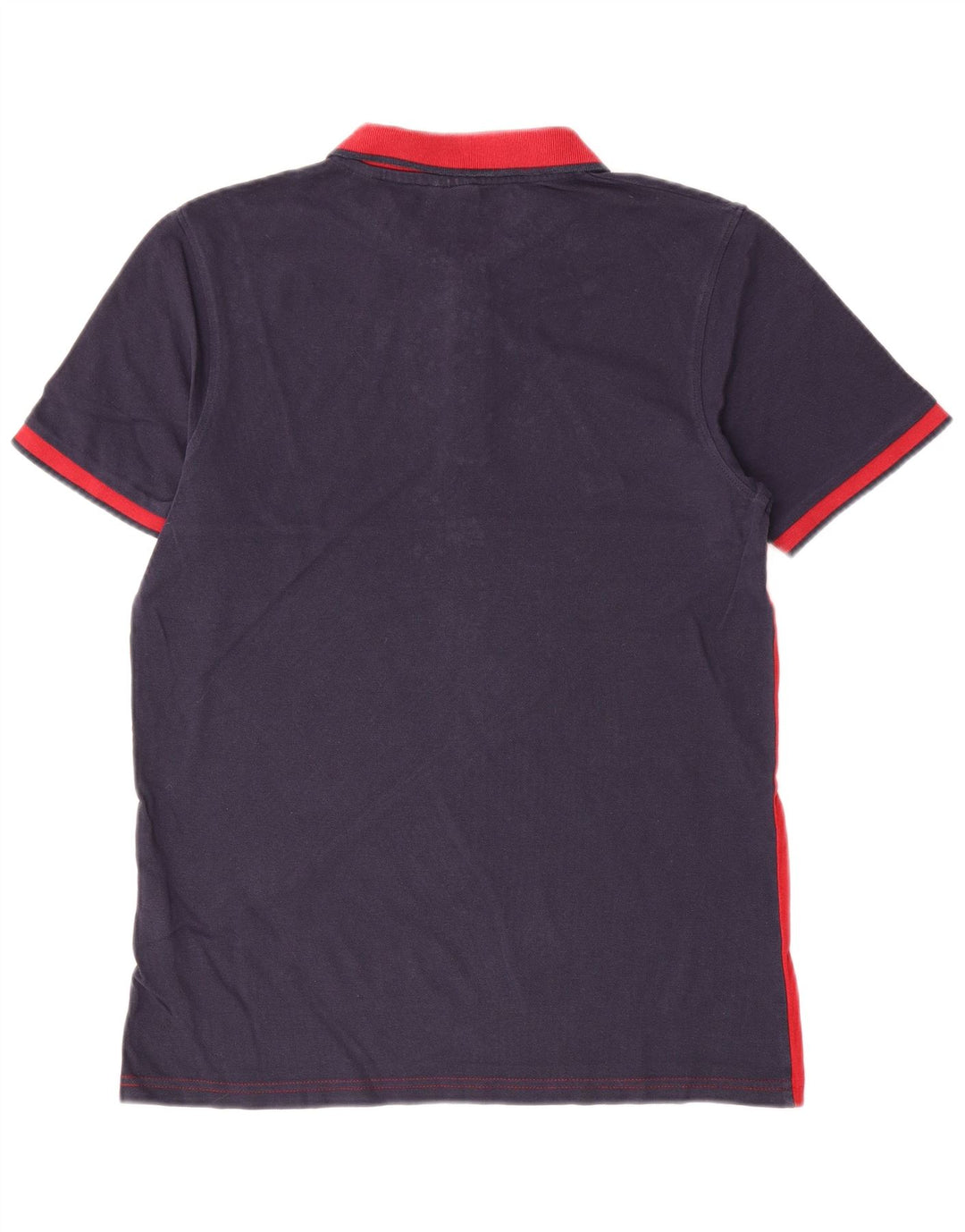 Polo da uomo Jack & Jones in cotone color block medio blu navy