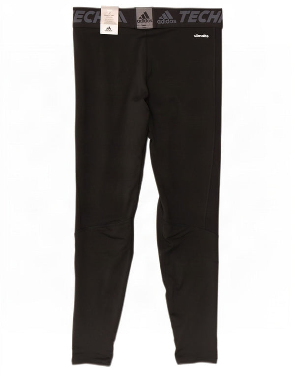 Leggings Adidas Climalite Graphic da uomo XL poliestere nero