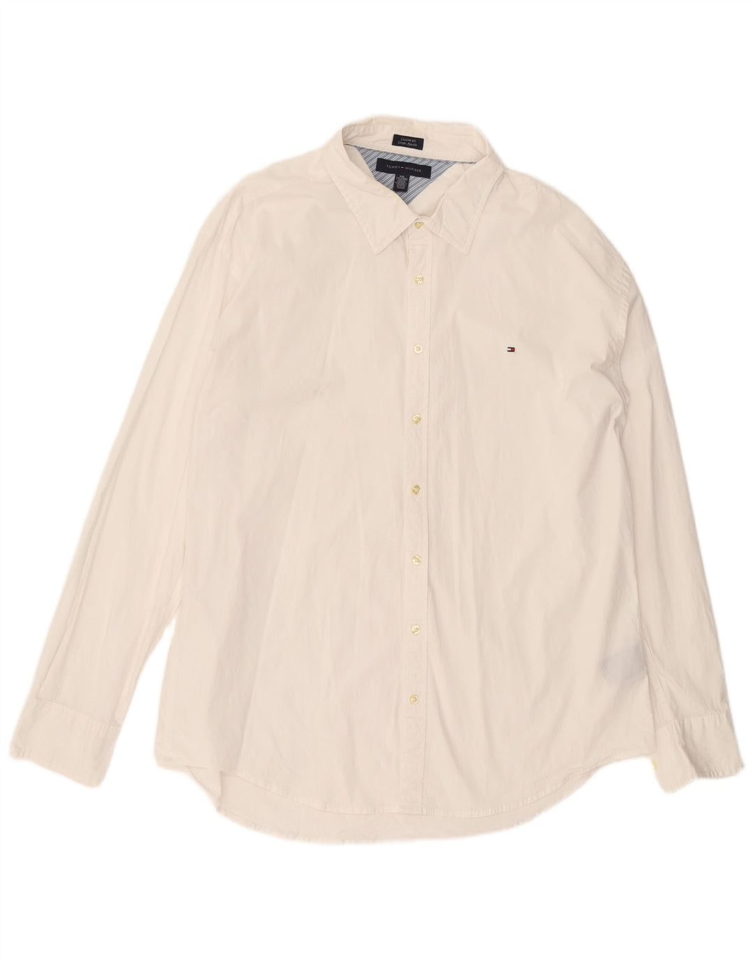 Camicia personalizzata da uomo Tommy Hilfiger 2XL cotone bianco