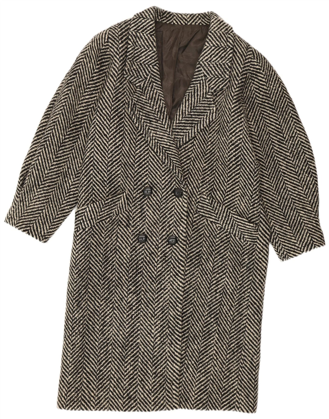 LANIFICO CAMPORE Cappotto Doppiopetto Donna IT 44 Medio Nero