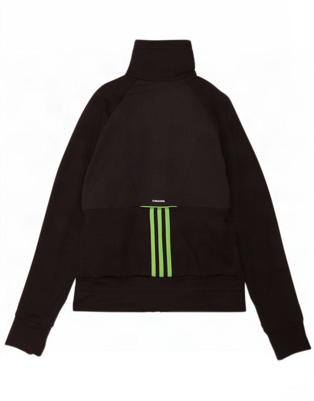 Giacca da tuta da donna Adidas Climacool UK 14 Medium Black Colourblock
