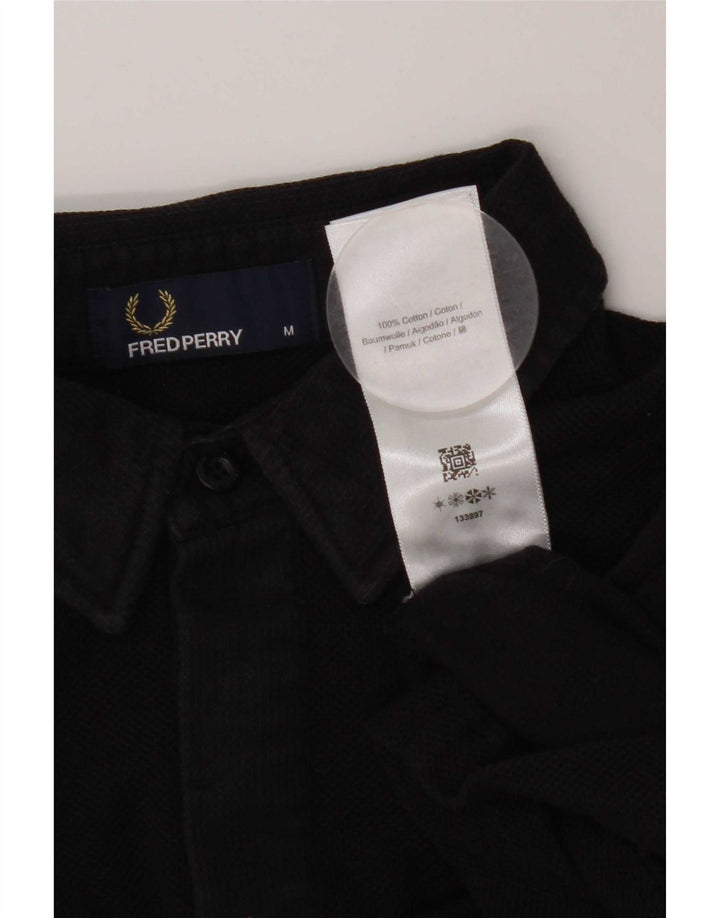 Polo da uomo Fred Perry in cotone blu navy medio