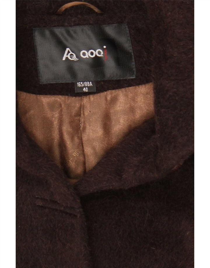 Soprabito vintage da donna in pelliccia sintetica EU 40 Marrone medio