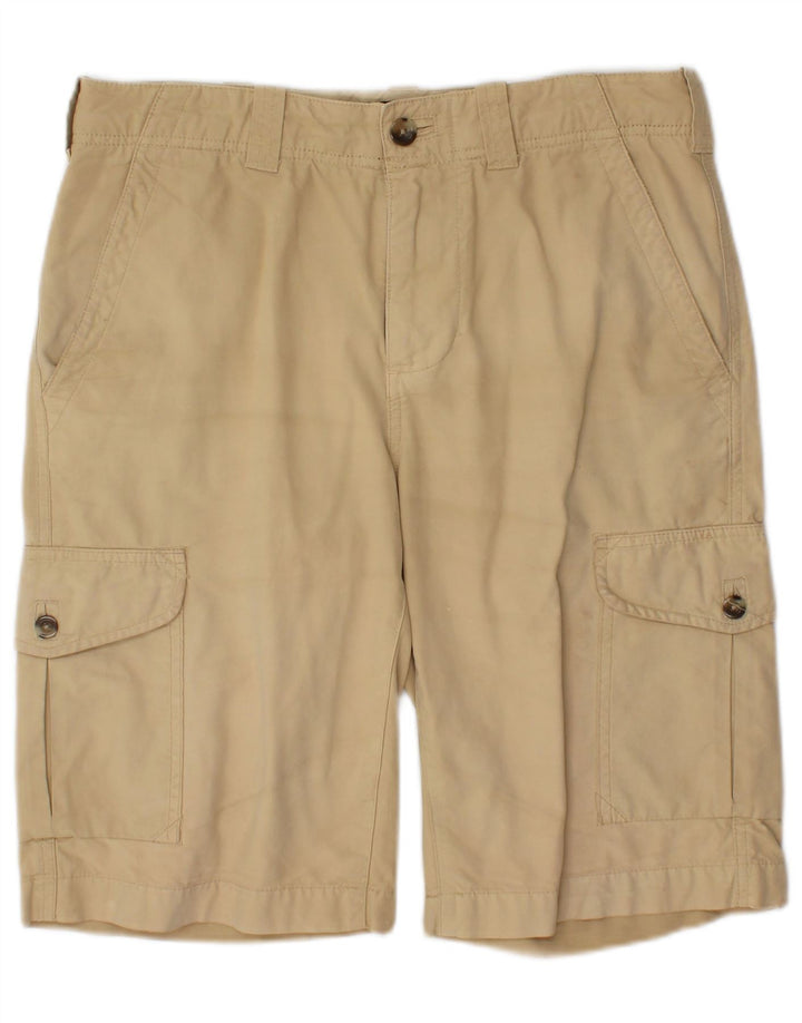 Pantaloncini cargo da uomo Tommy Hilfiger W30 cotone kaki medio