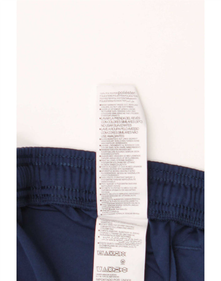 Pantaloncini sportivi Under Armour da uomo vestibilità ampia 2XL poliestere blu navy