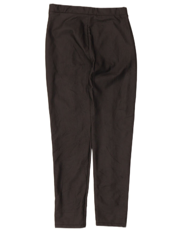 Pantaloni slim in ecopelle per ragazze Zara 13-14 anni W24 L24 Neri