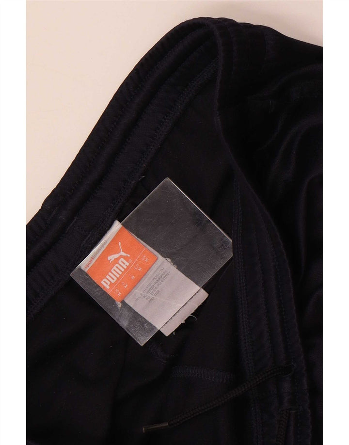 Pantaloni da tuta da uomo Puma Medium in poliestere blu navy