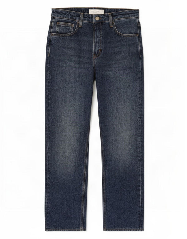 Jeans dritti da donna Topshop W28 L27 cotone blu