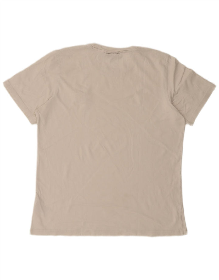 Maglietta Adidas da uomo Top Large in cotone bianco