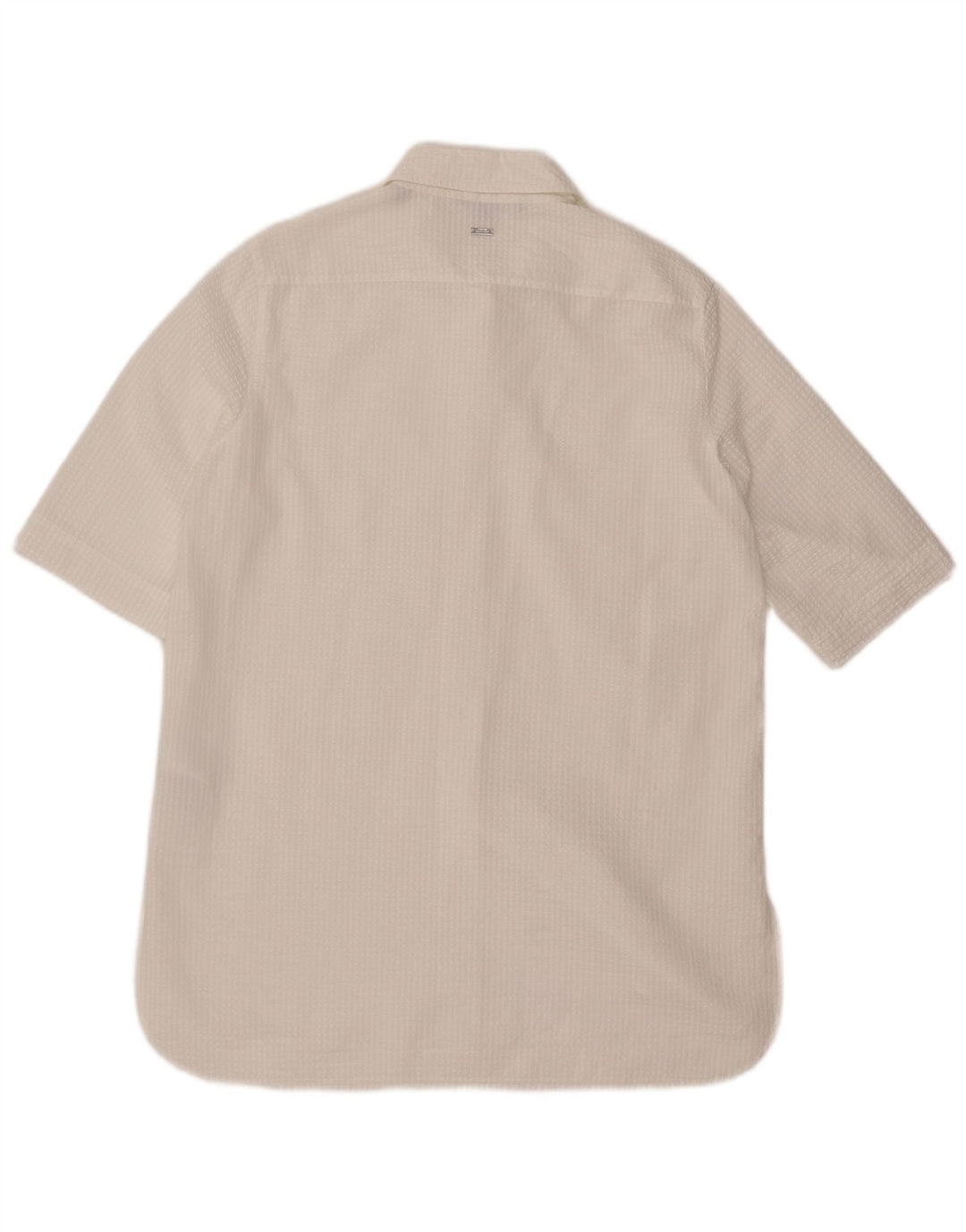 Abito camicia da donna ARMANI EXCHANGE UK 14 gessato bianco medio