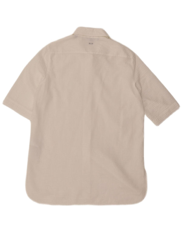 Abito camicia da donna ARMANI EXCHANGE UK 14 gessato bianco medio