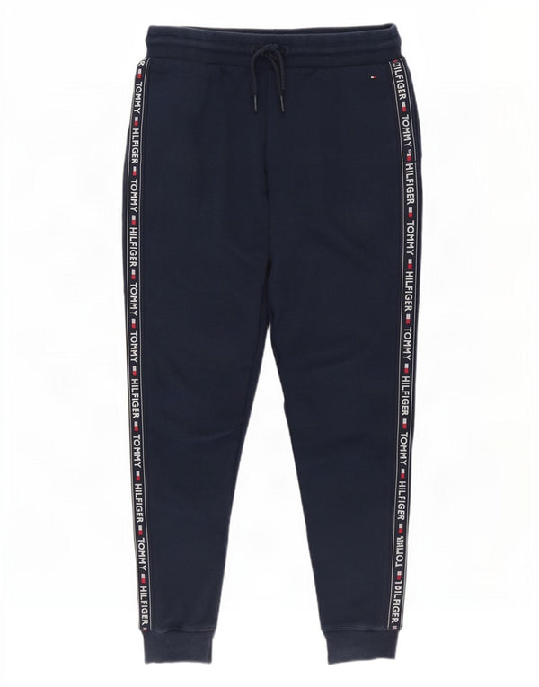 Pantaloni da tuta da donna Tommy Hilfiger Joggers UK 14 Medio Blu Navy