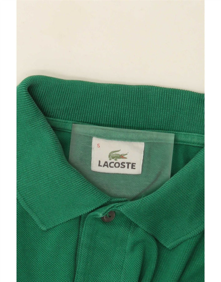 Polo da uomo Lacoste taglia 5 grande verde
