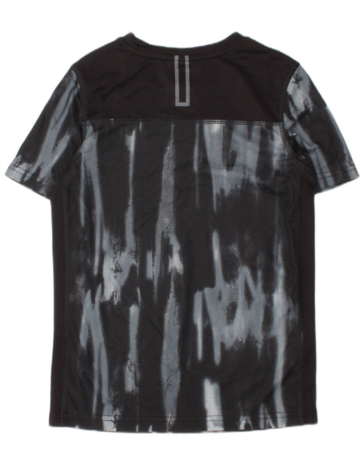 T-shirt da ragazzo Russell Athletic Top 7-8 anni poliestere medio tinto nero