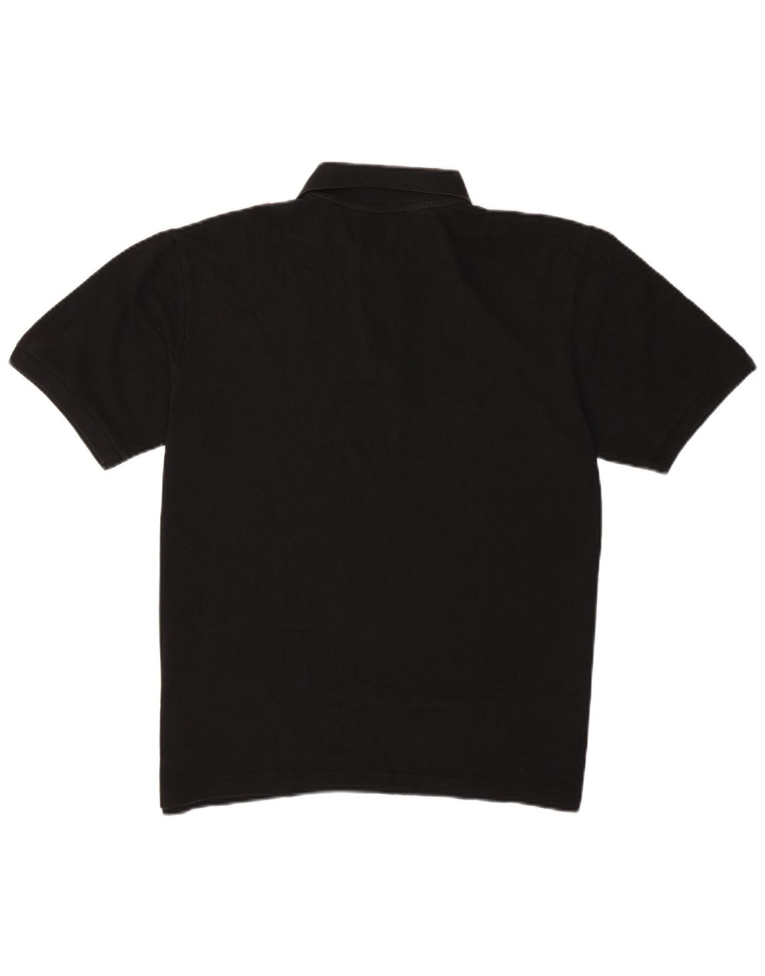 Polo Kappa Uomo Large Nera In Cotone
