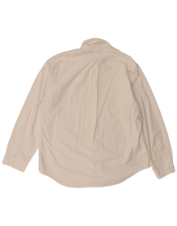 Polo Ralph Lauren Camicia da uomo XL in cotone bianco