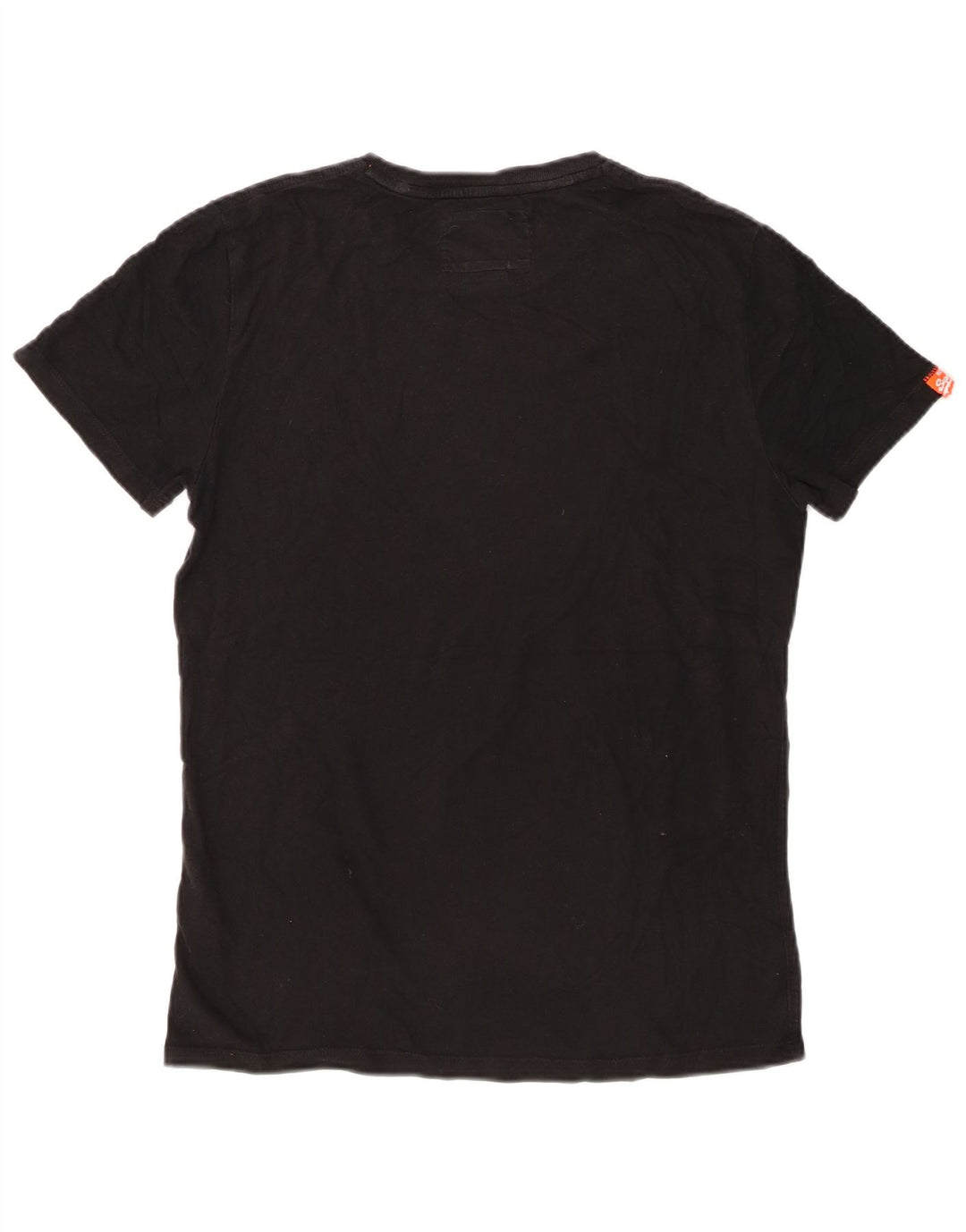 T-shirt da uomo Superdry Top Small in cotone nero