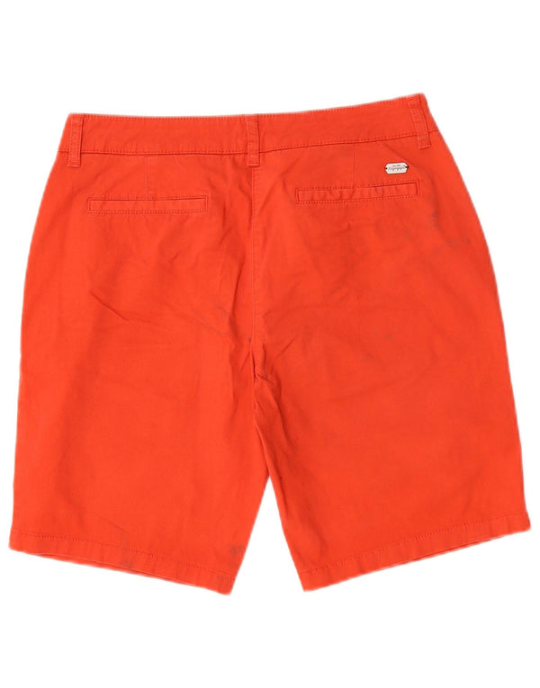 Pantaloncini chino Geographic da donna Napapijri W30 poliestere rosso medio