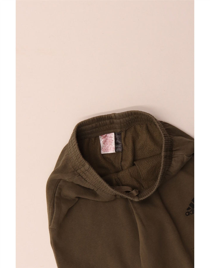 Pantaloni da tuta ADIDAS da ragazzo Cargo Joggers 11-12 anni in cotone kaki