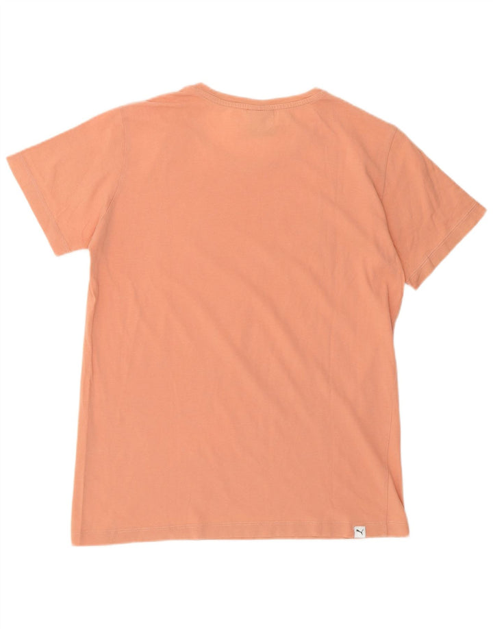 T-shirt grafica da donna Puma UK 8 Small Rosa