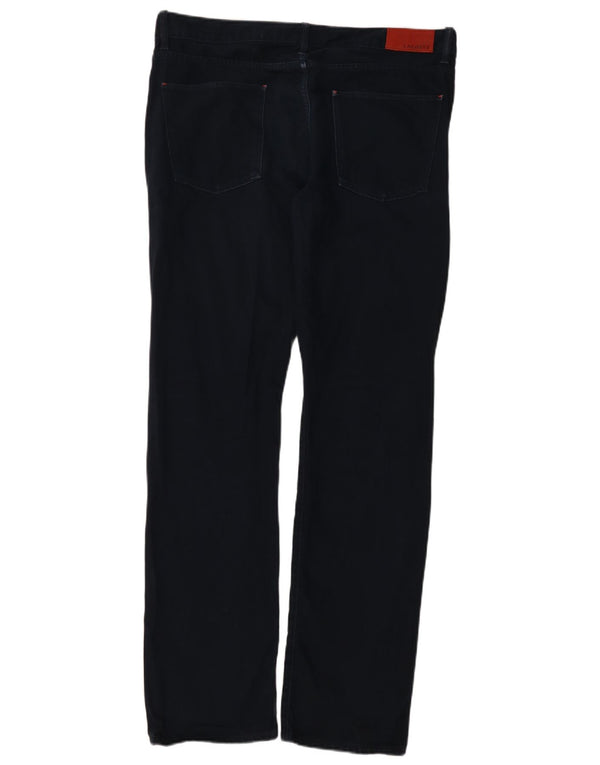 Jeans dritti da uomo Lacoste W36 L34 cotone blu navy
