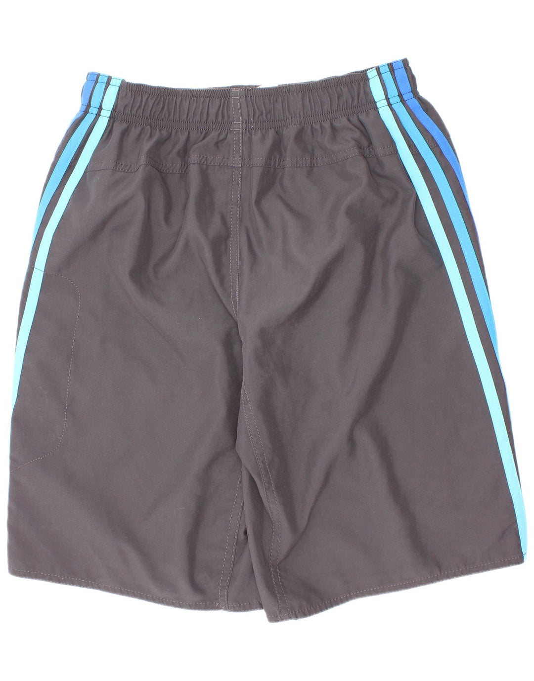 Pantaloncini da bagno Adidas da ragazzo 13-14 anni in poliestere grigio