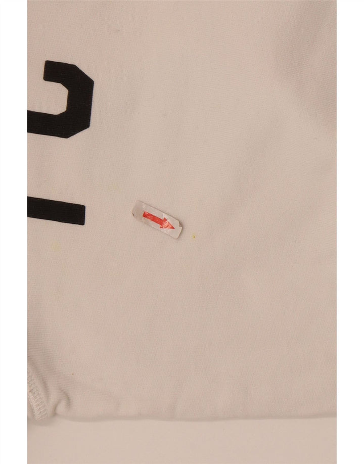 Felpa grafica per ragazze Dsquared2 11-12 anni in cotone bianco