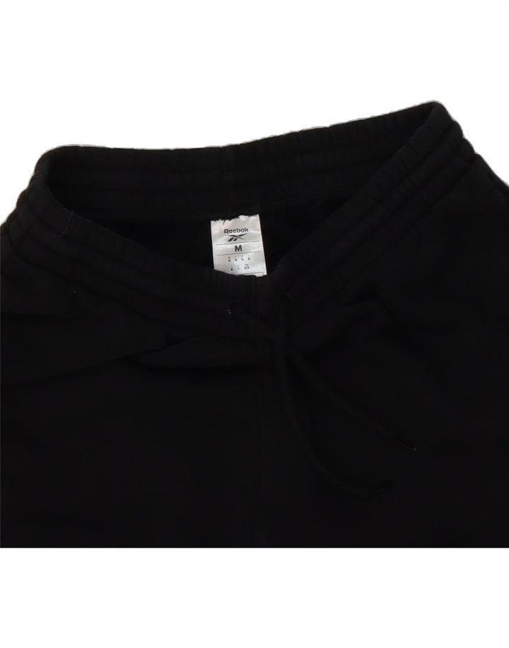 REEBOK Mens Tracksuit Trousers Joggers Medium  Black Cotton Vintage Reebok and Second-Hand Reebok from Messina Hembry 