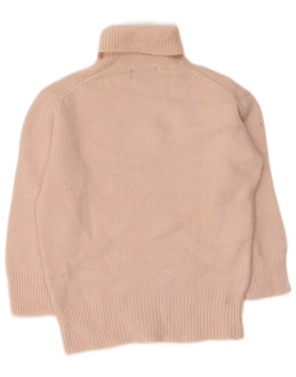 Maglione Hobbs da donna con collo alto e maniche a 3/4 UK 12 Rosa medio