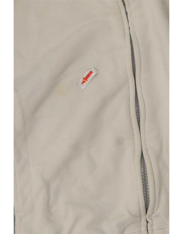 Giacca da tuta da uomo Champion XL in cotone color block bianco