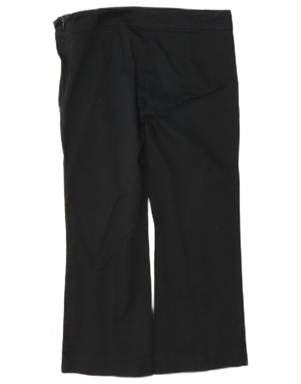 Pantaloni Capri da donna Zara EU 36 XS W26 L22 Cotone blu navy