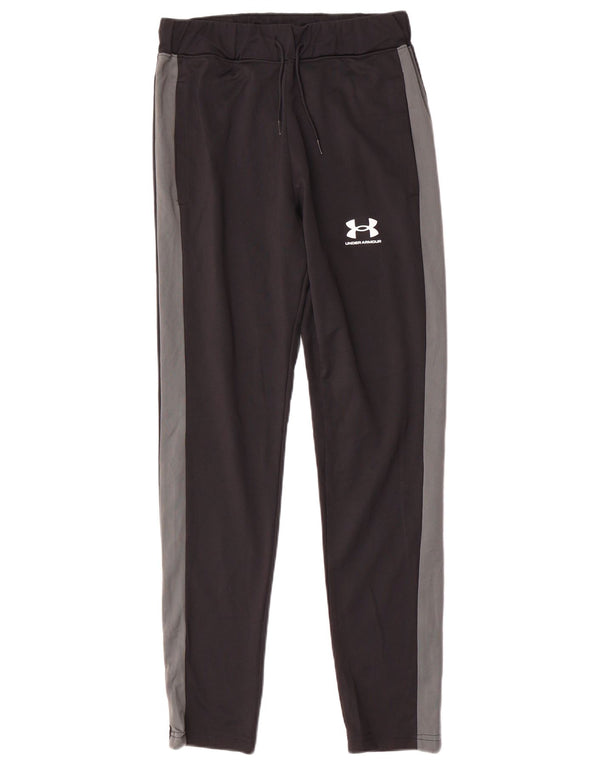 Pantaloni da tuta da uomo UNDER ARMOUR Small Poliestere color block nero